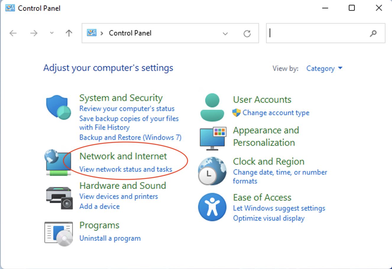Das aktive Netzwerk in Windows 11