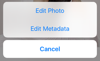 Photo editing controls in Photo Manager Pro